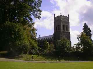 photo of St Margaret's Church burial ground